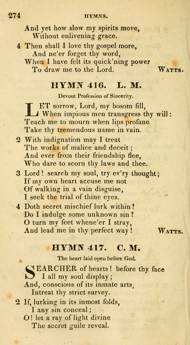 The Universalist Hymn-Book: a new collection of psalms and hymns, for the use of Universalist Societies (Stereotype ed.) page 274