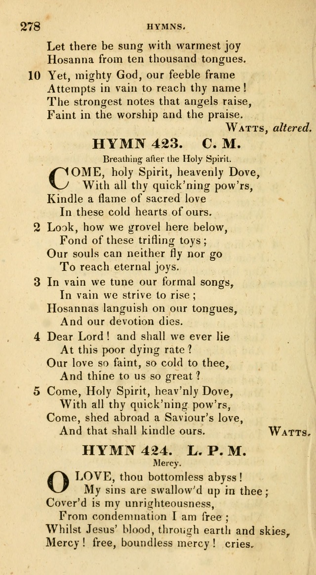 The Universalist Hymn-Book: a new collection of psalms and hymns, for the use of Universalist Societies (Stereotype ed.) page 278