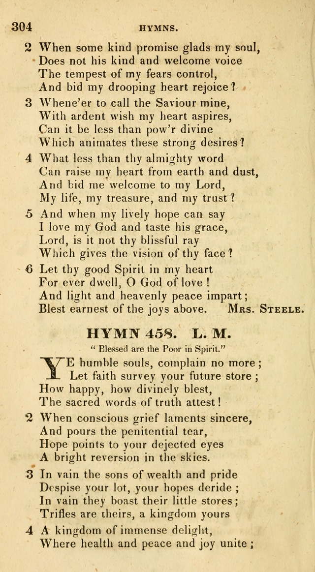 The Universalist Hymn-Book: a new collection of psalms and hymns, for the use of Universalist Societies (Stereotype ed.) page 304