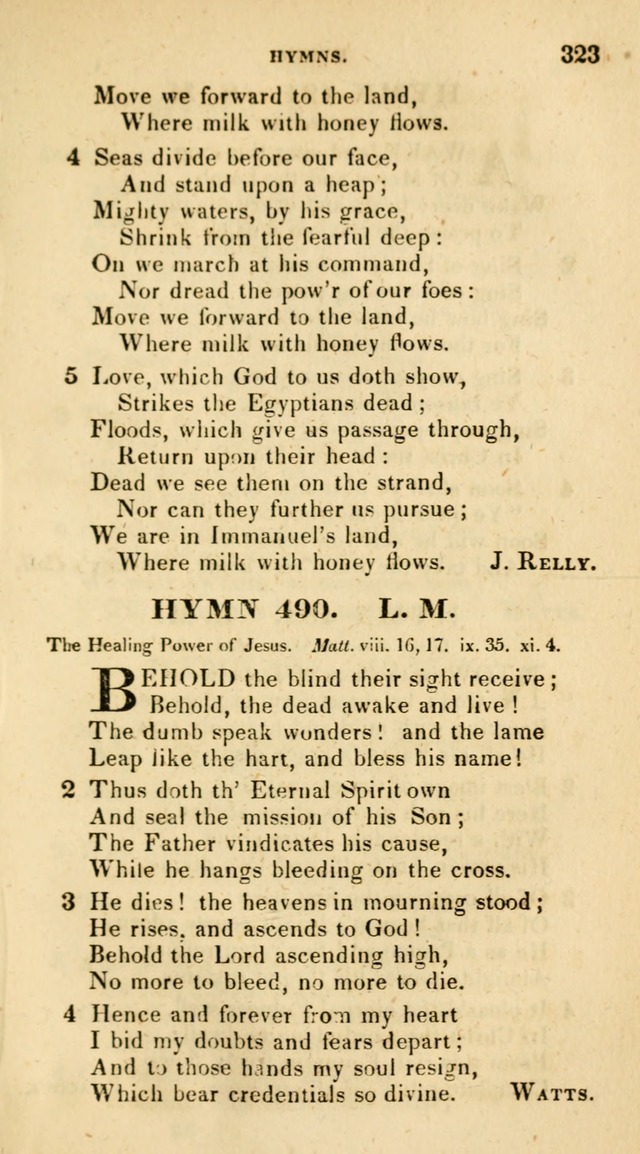 The Universalist Hymn-Book: a new collection of psalms and hymns, for the use of Universalist Societies (Stereotype ed.) page 323