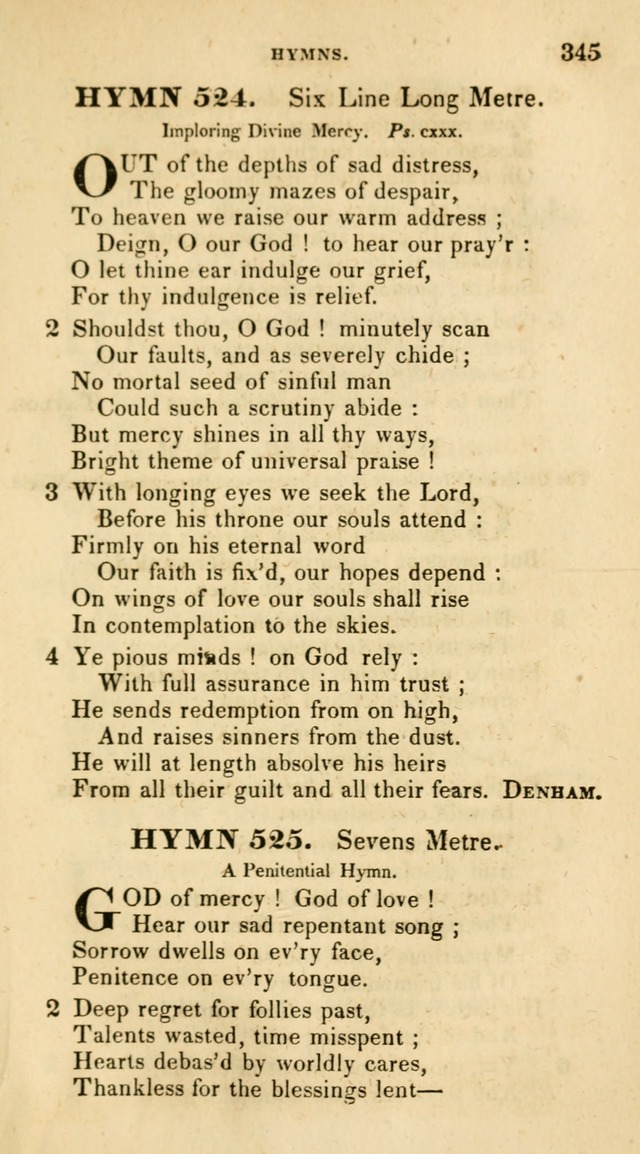 The Universalist Hymn-Book: a new collection of psalms and hymns, for the use of Universalist Societies (Stereotype ed.) page 345