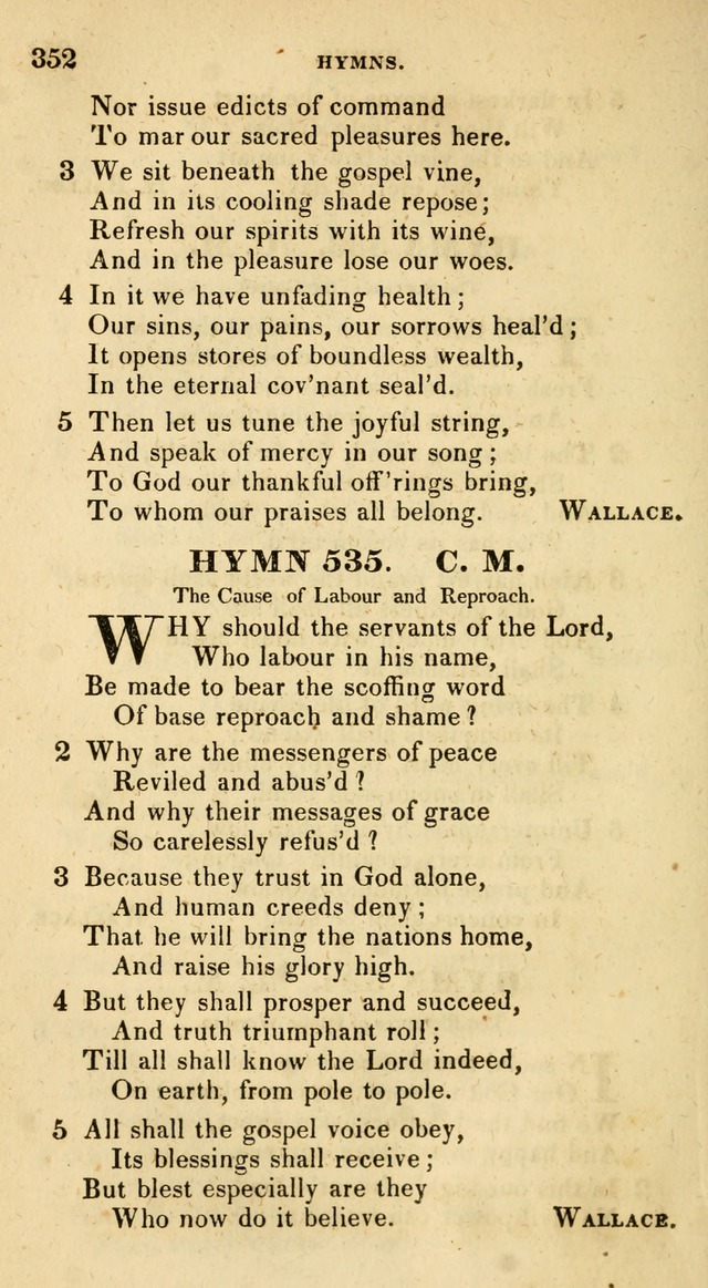 The Universalist Hymn-Book: a new collection of psalms and hymns, for the use of Universalist Societies (Stereotype ed.) page 352