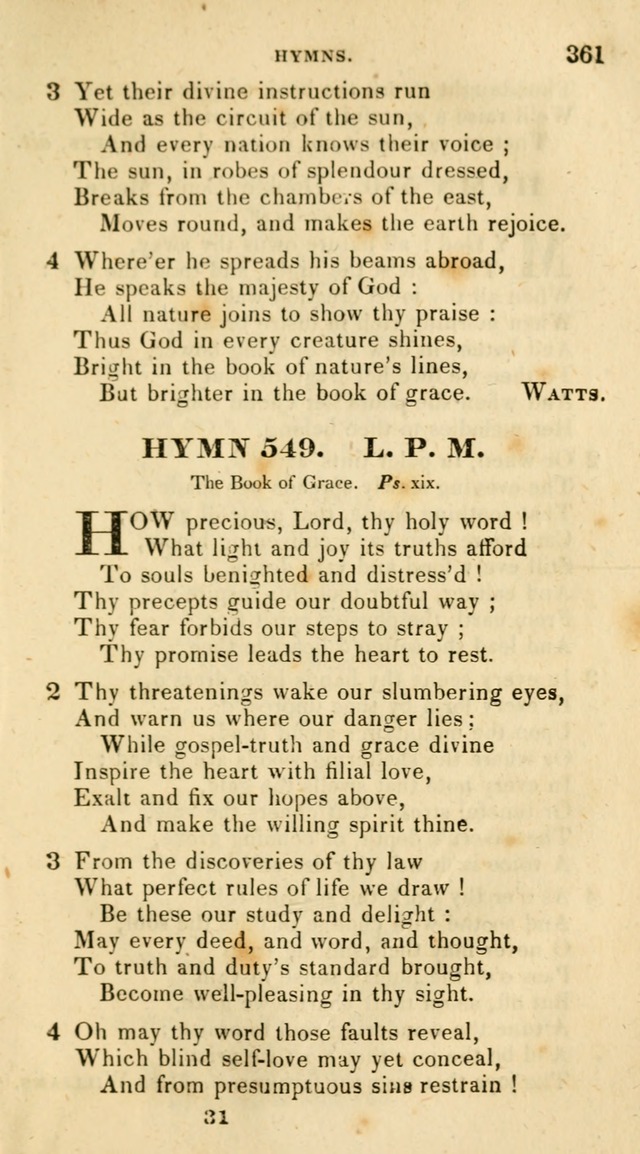 The Universalist Hymn-Book: a new collection of psalms and hymns, for the use of Universalist Societies (Stereotype ed.) page 361