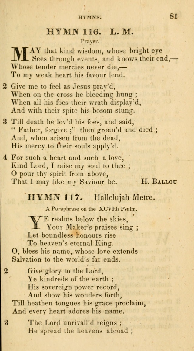 The Universalist Hymn-Book: a new collection of psalms and hymns, for the use of Universalist Societies (Stereotype ed.) page 81