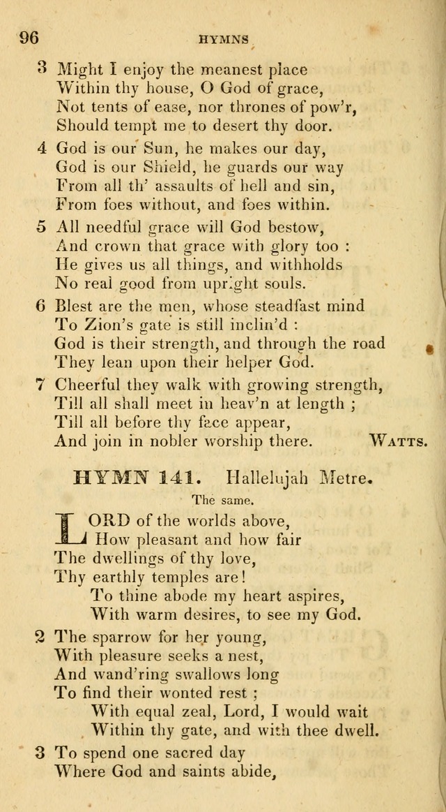 The Universalist Hymn-Book: a new collection of psalms and hymns, for the use of Universalist Societies (Stereotype ed.) page 96