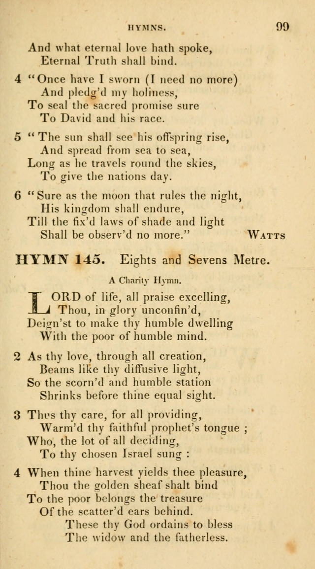 The Universalist Hymn-Book: a new collection of psalms and hymns, for the use of Universalist Societies (Stereotype ed.) page 99