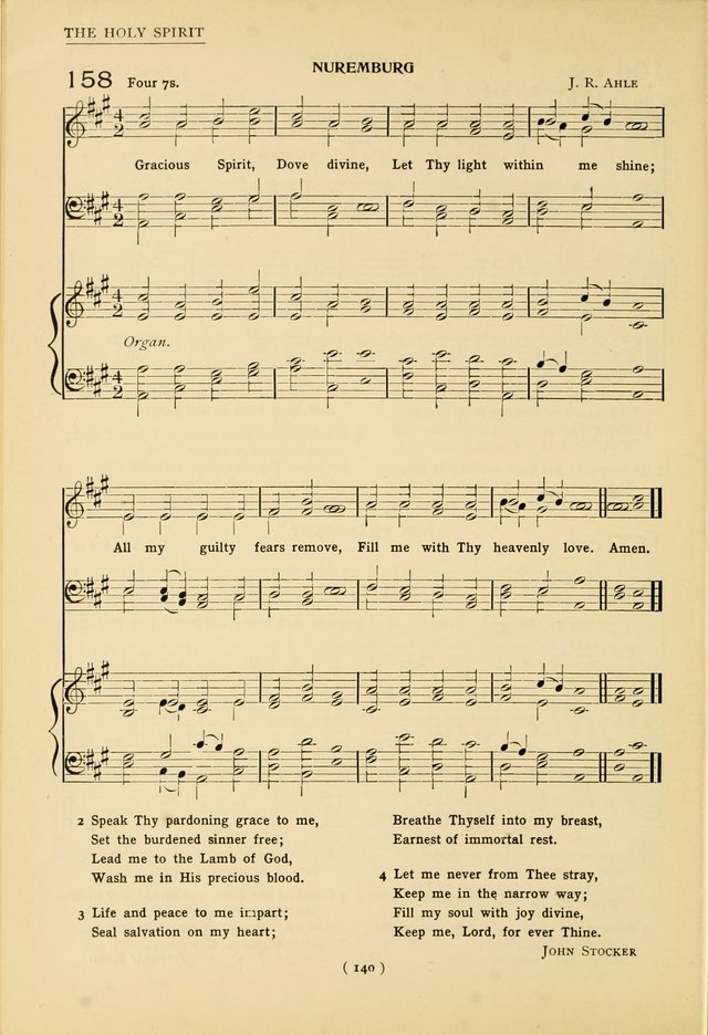 University Hymns: with tunes arranged for men