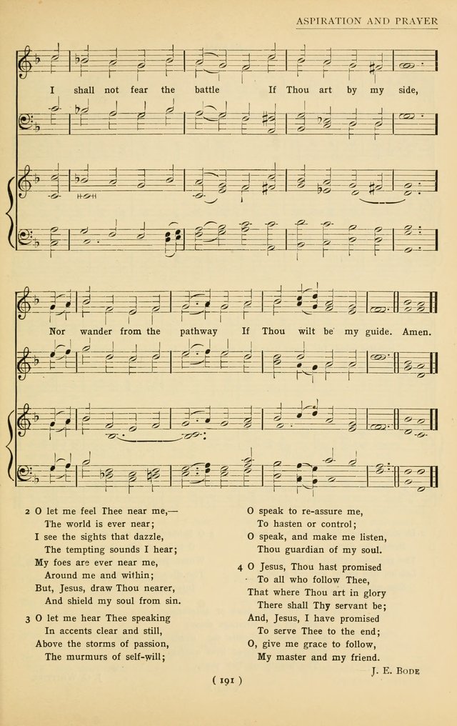 University Hymns: with tunes arranged for men