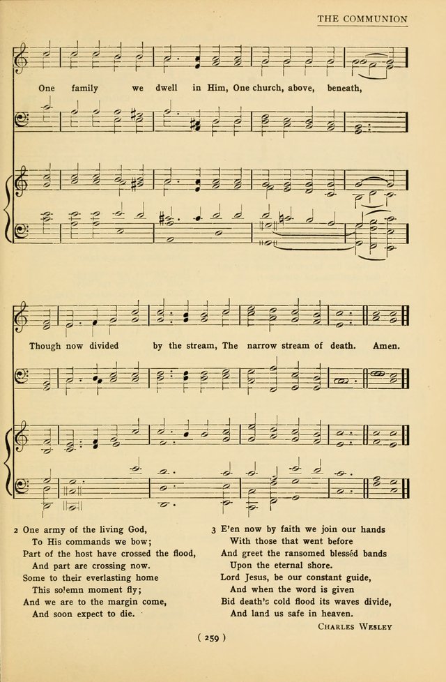 University Hymns: with tunes arranged for men