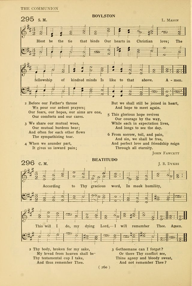 University Hymns: with tunes arranged for men