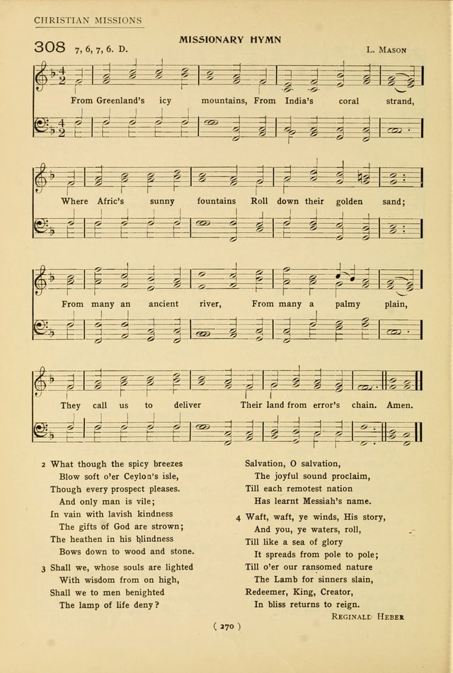 University Hymns: with tunes arranged for men