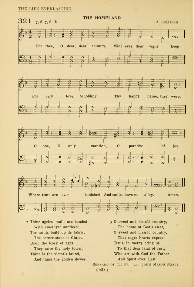 University Hymns: with tunes arranged for men