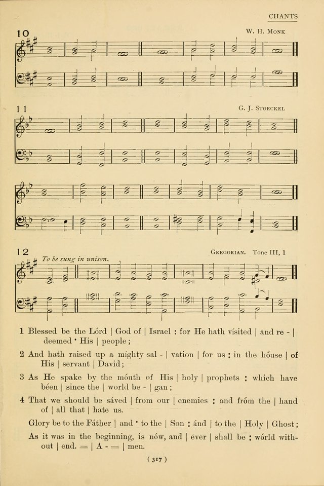 University Hymns: with tunes arranged for men