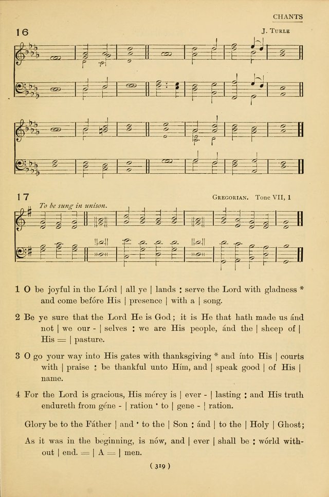 University Hymns: with tunes arranged for men