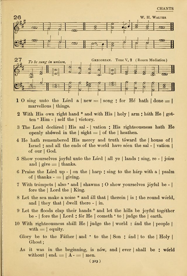 University Hymns: with tunes arranged for men