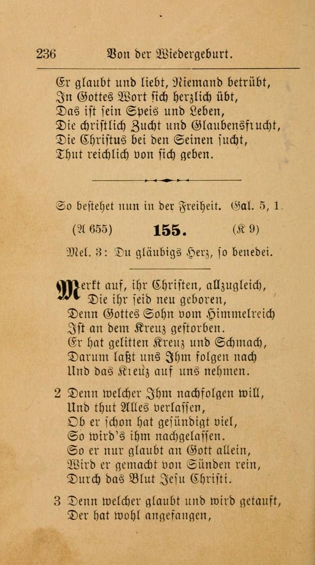 Unparteiische Liedersammlung: zum Gebrauch beim Oeffentlichen Gottesdienst und zur häuslichen Erbauung. (Revidirt und vermehrt) page 242