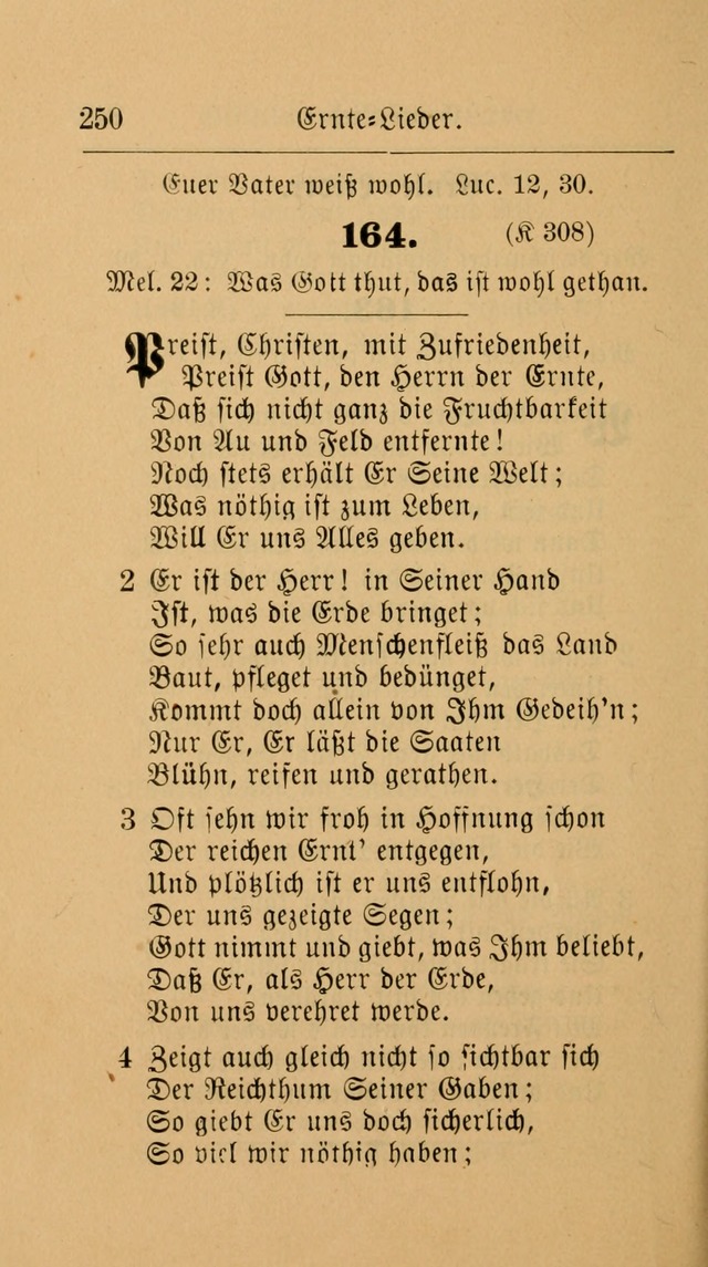 Unparteiische Liedersammlung: zum Gebrauch beim Oeffentlichen Gottesdienst und zur häuslichen Erbauung. (Revidirt und vermehrt) page 260