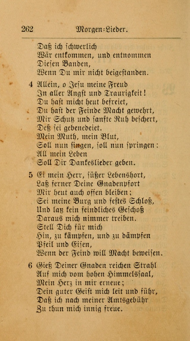 Unparteiische Liedersammlung: zum Gebrauch beim Oeffentlichen Gottesdienst und zur häuslichen Erbauung. (Revidirt und vermehrt) page 272