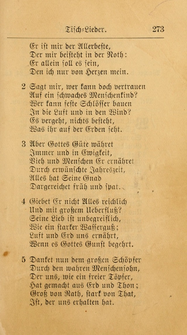 Unparteiische Liedersammlung: zum Gebrauch beim Oeffentlichen Gottesdienst und zur häuslichen Erbauung. (Revidirt und vermehrt) page 283