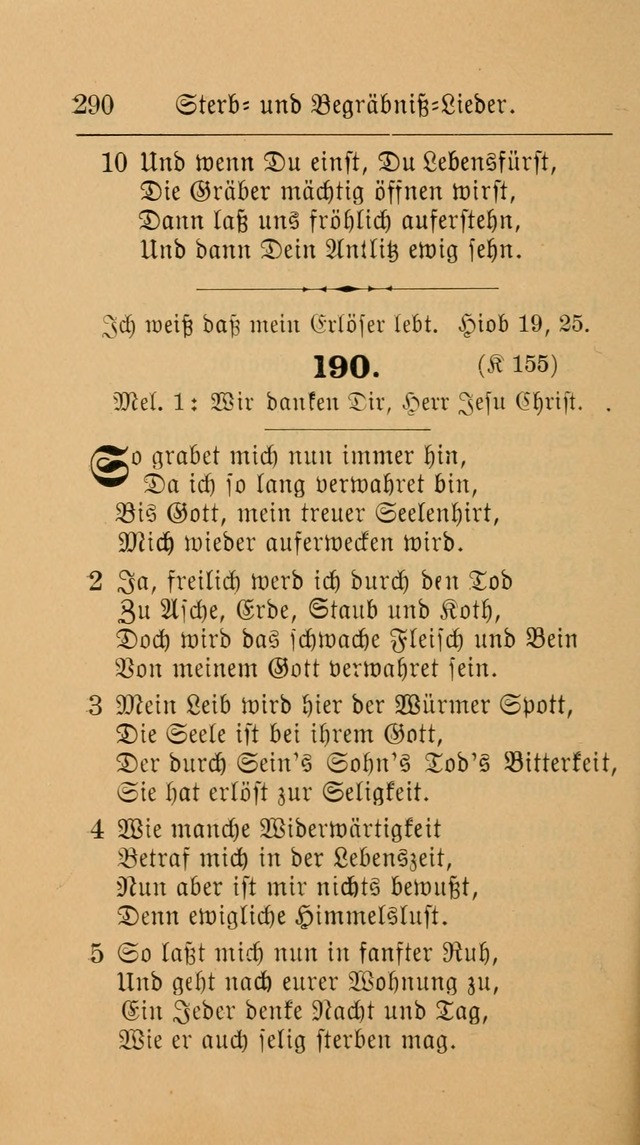 Unparteiische Liedersammlung: zum Gebrauch beim Oeffentlichen Gottesdienst und zur häuslichen Erbauung. (Revidirt und vermehrt) page 302