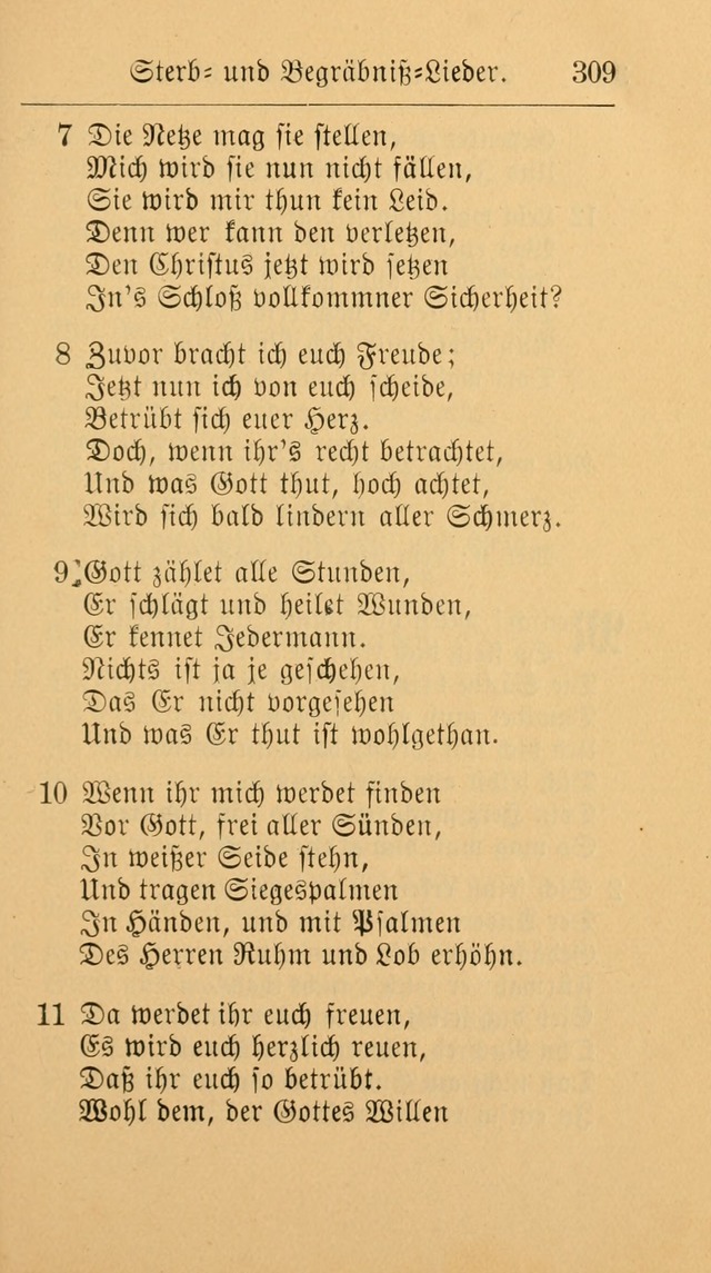 Unparteiische Liedersammlung: zum Gebrauch beim Oeffentlichen Gottesdienst und zur häuslichen Erbauung. (Revidirt und vermehrt) page 321