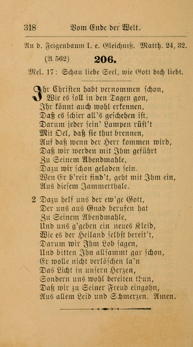 Unparteiische Liedersammlung: zum Gebrauch beim Oeffentlichen Gottesdienst und zur häuslichen Erbauung. (Revidirt und vermehrt) page 330