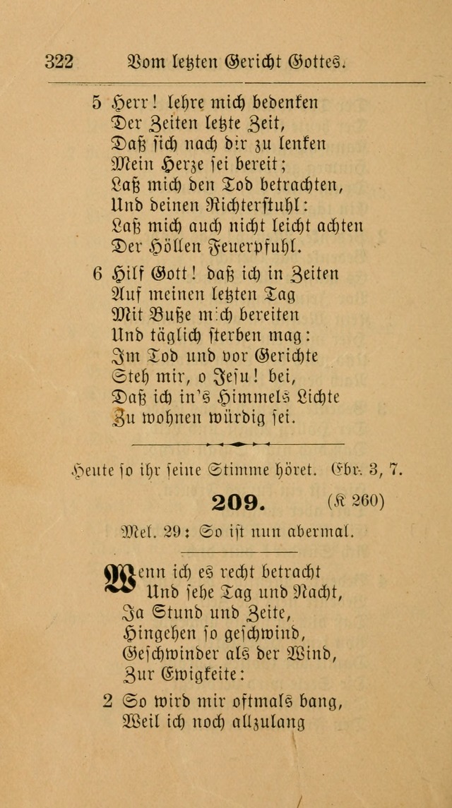 Unparteiische Liedersammlung: zum Gebrauch beim Oeffentlichen Gottesdienst und zur häuslichen Erbauung. (Revidirt und vermehrt) page 334