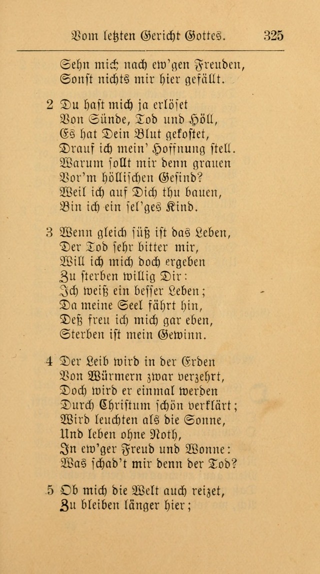 Unparteiische Liedersammlung: zum Gebrauch beim Oeffentlichen Gottesdienst und zur häuslichen Erbauung. (Revidirt und vermehrt) page 337