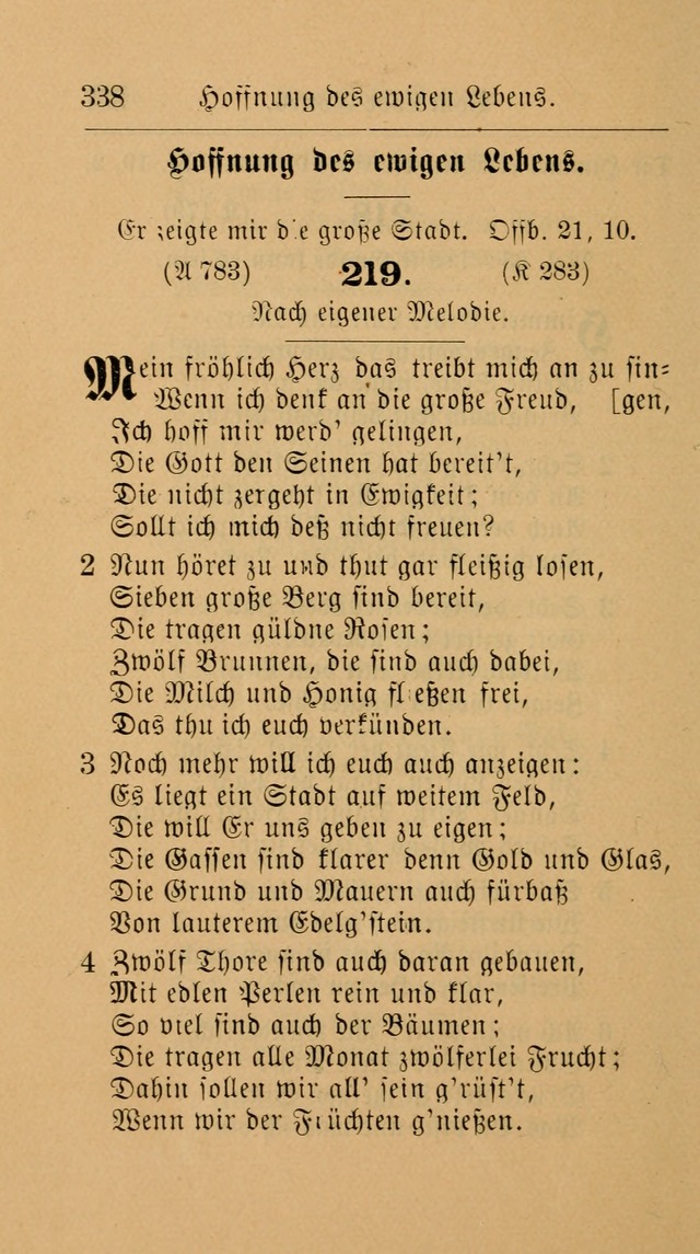 Unparteiische Liedersammlung: zum Gebrauch beim Oeffentlichen Gottesdienst und zur häuslichen Erbauung. (Revidirt und vermehrt) page 350