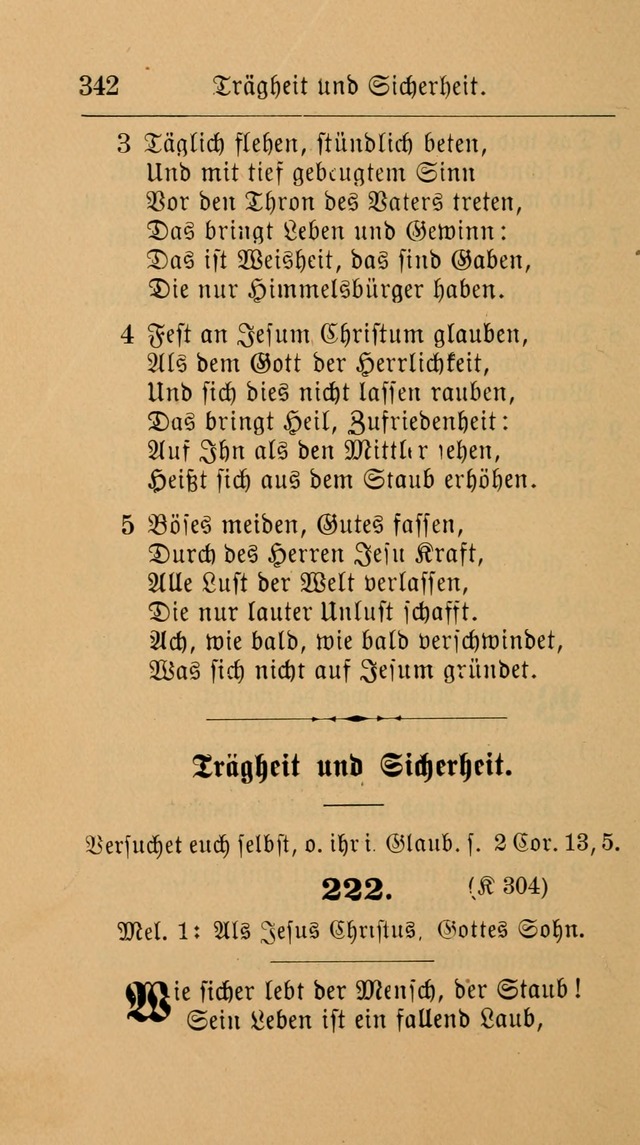 Unparteiische Liedersammlung: zum Gebrauch beim Oeffentlichen Gottesdienst und zur häuslichen Erbauung. (Revidirt und vermehrt) page 354