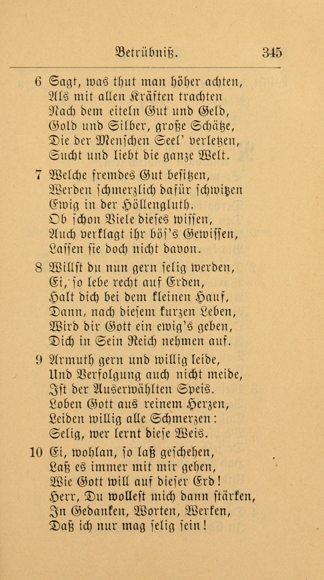 Unparteiische Liedersammlung: zum Gebrauch beim Oeffentlichen Gottesdienst und zur häuslichen Erbauung. (Revidirt und vermehrt) page 357