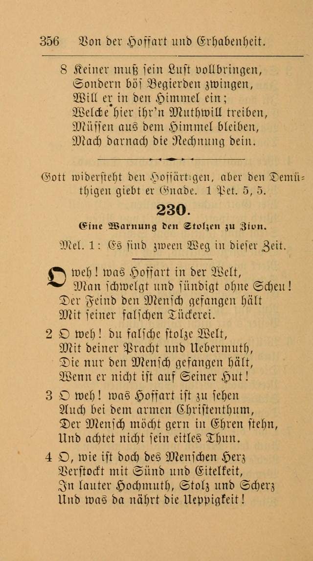 Unparteiische Liedersammlung: zum Gebrauch beim Oeffentlichen Gottesdienst und zur häuslichen Erbauung. (Revidirt und vermehrt) page 368