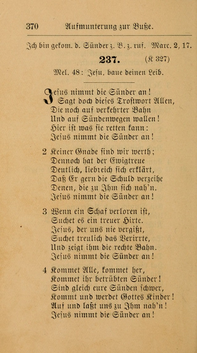 Unparteiische Liedersammlung: zum Gebrauch beim Oeffentlichen Gottesdienst und zur häuslichen Erbauung. (Revidirt und vermehrt) page 382