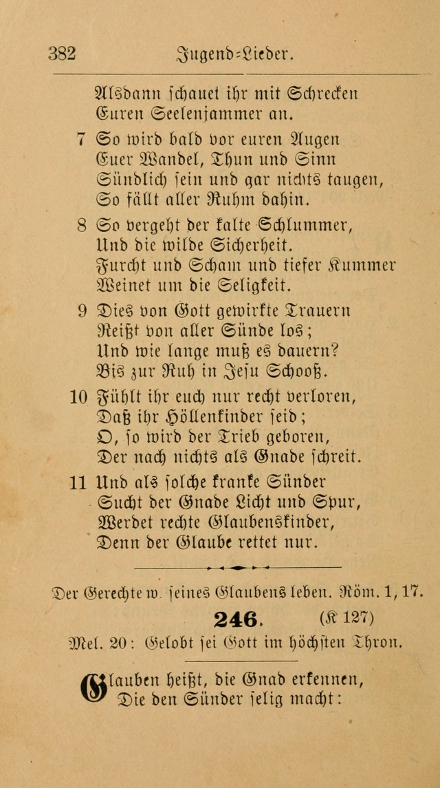 Unparteiische Liedersammlung: zum Gebrauch beim Oeffentlichen Gottesdienst und zur häuslichen Erbauung. (Revidirt und vermehrt) page 394