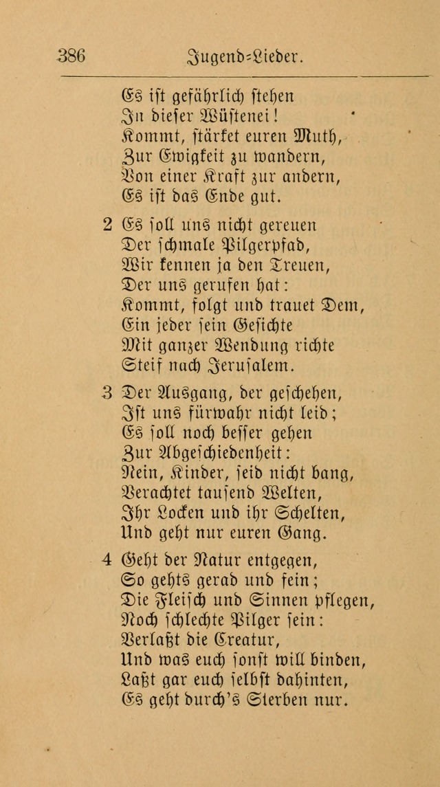 Unparteiische Liedersammlung: zum Gebrauch beim Oeffentlichen Gottesdienst und zur häuslichen Erbauung. (Revidirt und vermehrt) page 398