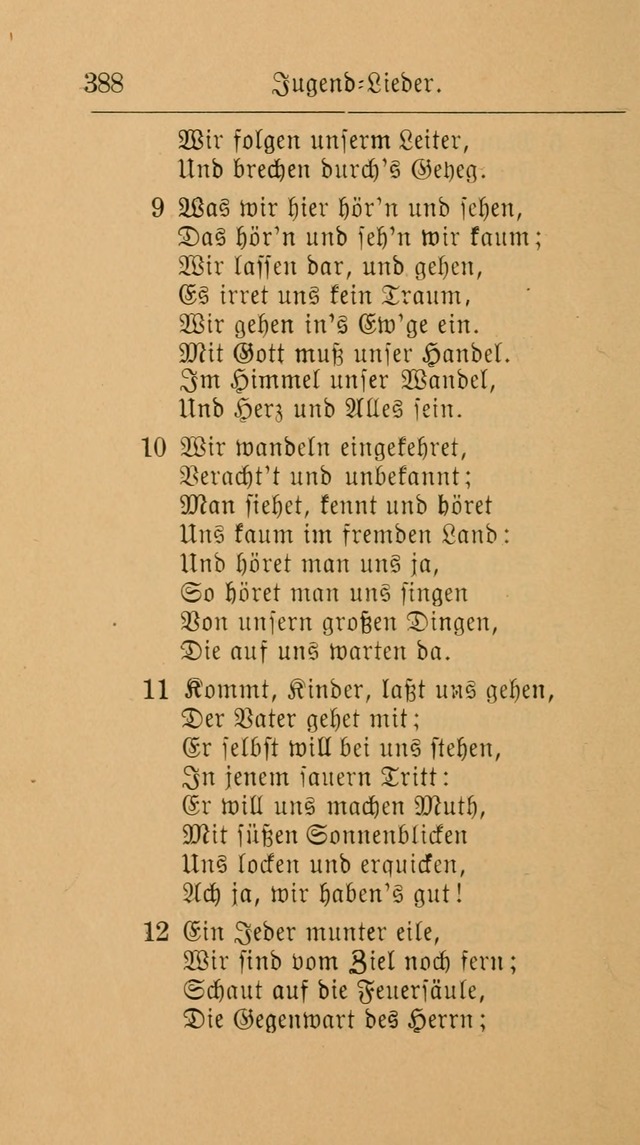 Unparteiische Liedersammlung: zum Gebrauch beim Oeffentlichen Gottesdienst und zur häuslichen Erbauung. (Revidirt und vermehrt) page 400