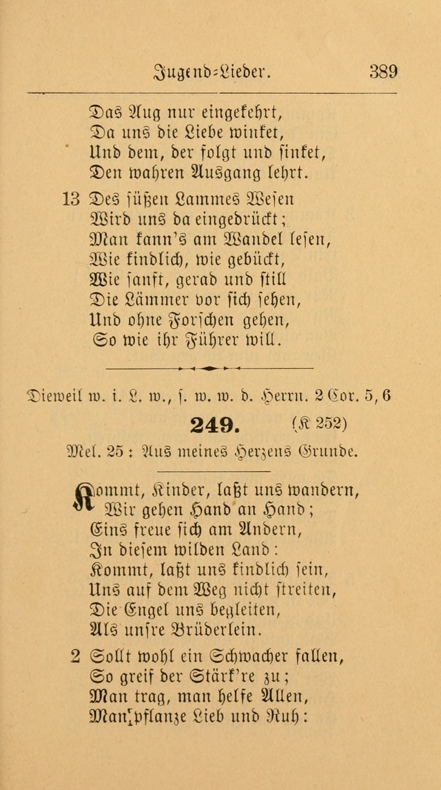 Unparteiische Liedersammlung: zum Gebrauch beim Oeffentlichen Gottesdienst und zur häuslichen Erbauung. (Revidirt und vermehrt) page 401