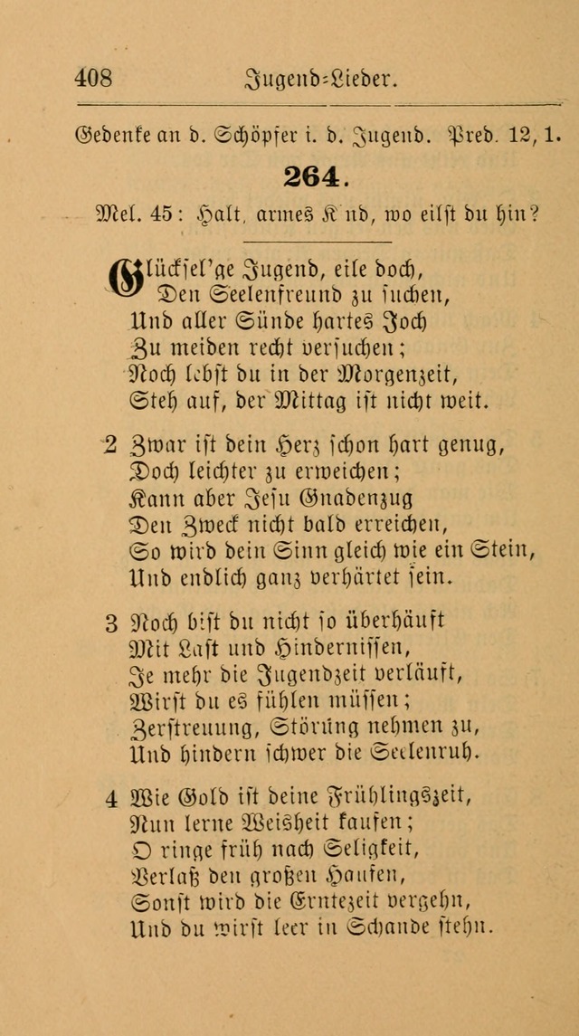 Unparteiische Liedersammlung: zum Gebrauch beim Oeffentlichen Gottesdienst und zur häuslichen Erbauung. (Revidirt und vermehrt) page 420