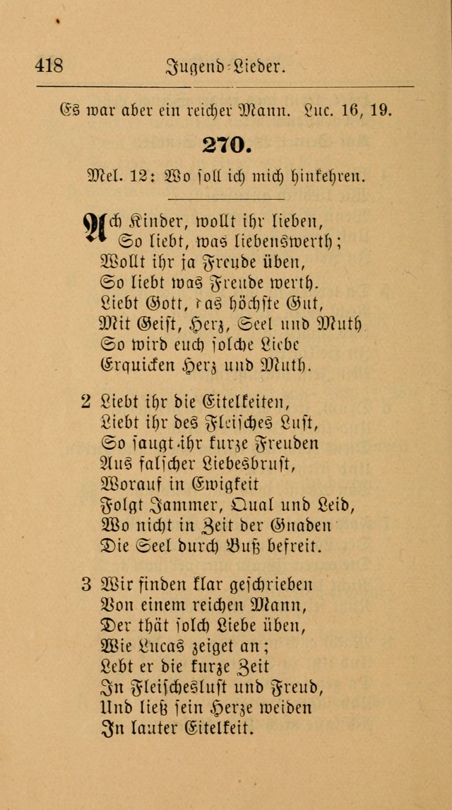 Unparteiische Liedersammlung: zum Gebrauch beim Oeffentlichen Gottesdienst und zur häuslichen Erbauung. (Revidirt und vermehrt) page 430