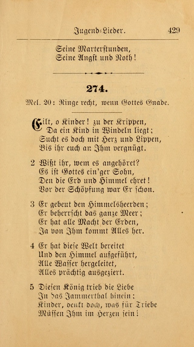 Unparteiische Liedersammlung: zum Gebrauch beim Oeffentlichen Gottesdienst und zur häuslichen Erbauung. (Revidirt und vermehrt) page 441