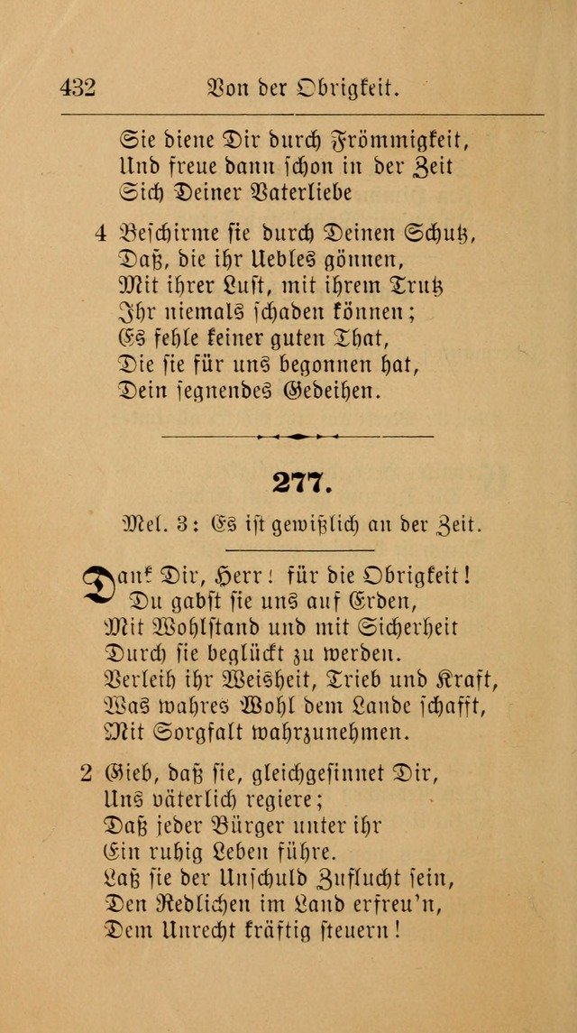 Unparteiische Liedersammlung: zum Gebrauch beim Oeffentlichen Gottesdienst und zur häuslichen Erbauung. (Revidirt und vermehrt) page 444