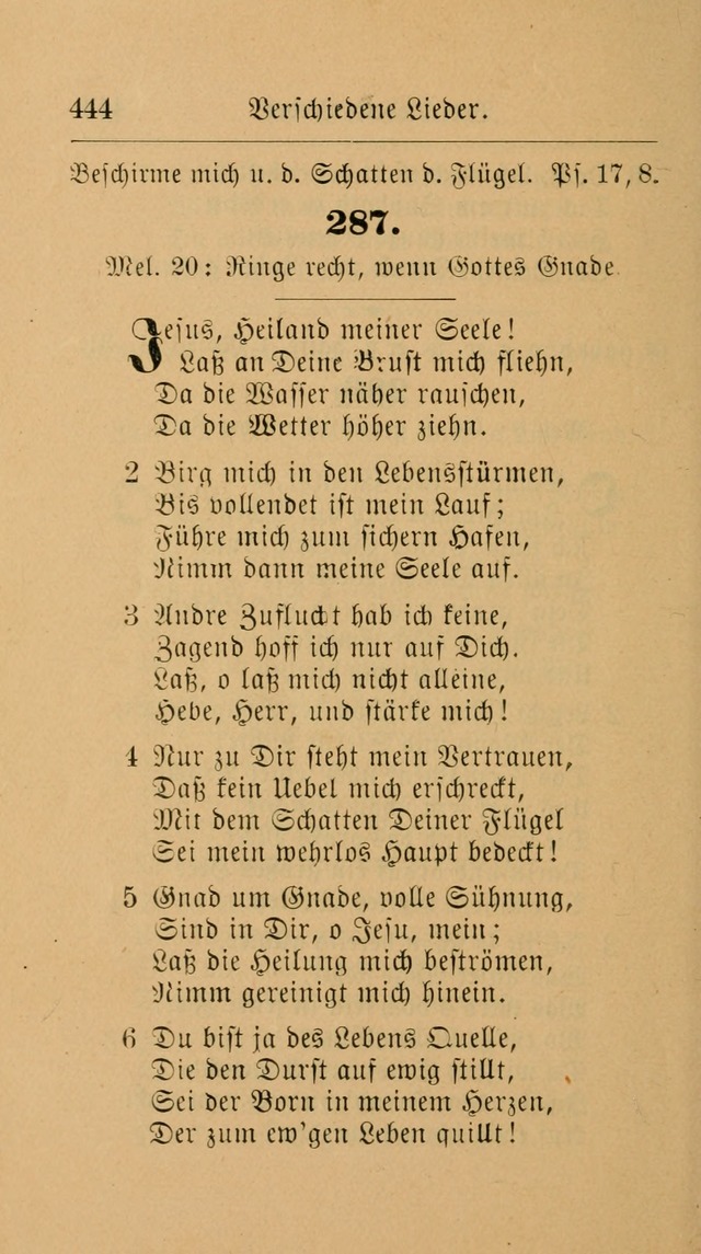 Unparteiische Liedersammlung: zum Gebrauch beim Oeffentlichen Gottesdienst und zur häuslichen Erbauung. (Revidirt und vermehrt) page 456