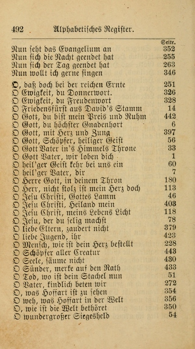 Unparteiische Liedersammlung: zum Gebrauch beim Oeffentlichen Gottesdienst und zur häuslichen Erbauung. (Revidirt und vermehrt) page 504