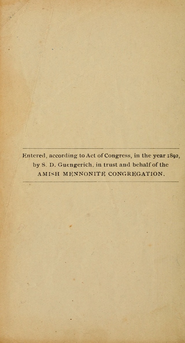 Unparteiische Liedersammlung: zum Gebrauch beim Oeffentlichen Gottesdienst und zur häuslichen Erbauung. (Revidirt und vermehrt) page iv