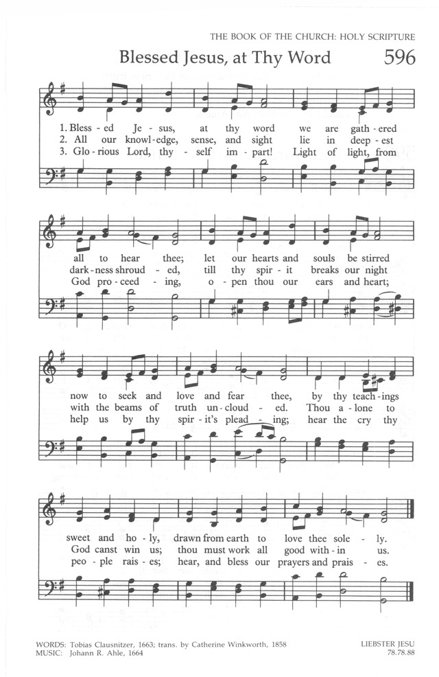 The United Methodist Hymnal page 601