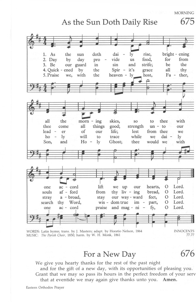 The United Methodist Hymnal page 677