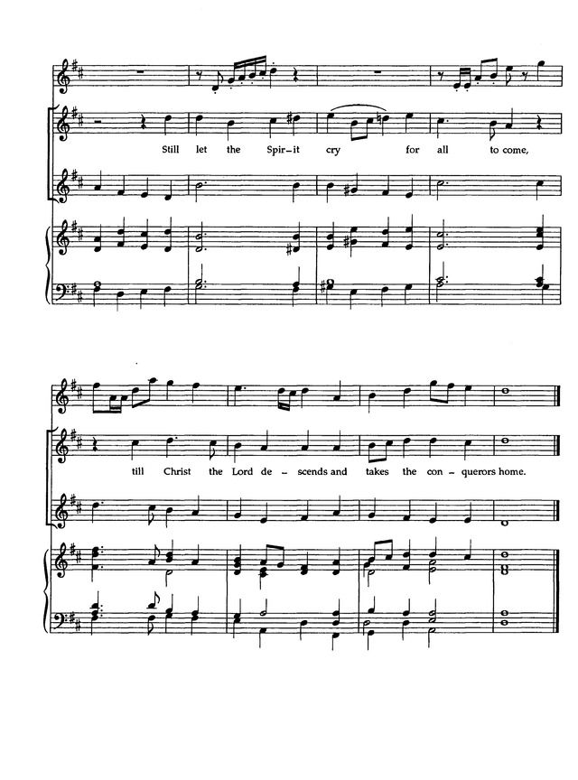 The United Methodist Hymnal Music Supplement page 63