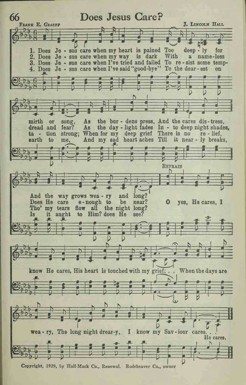 Upper Room Hymns page 54