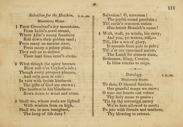 The Union Singing Book: arranged for and adapted to the Sunday school union hymn book page 101