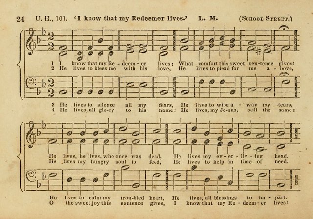 The Union Singing Book: arranged for and adapted to the Sunday school union hymn book page 22